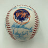 Vintage 1986 New York Mets World Series Champs Team Signed Baseball JSA COA