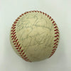 1976 Yankees AL Champs Team Signed Baseball Elston Howard & George Steinbrenner