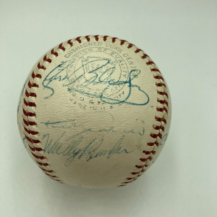 1966 Baltimore Orioles World Series Champs Team Signed AL Baseball Beckett COA