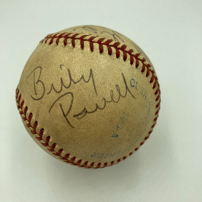 Lynyrd Skynyrd Band Signed Baseball Leon Wilkerson Van Zant Billy Powell JSA COA