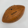 1969 Texas Longhorns National Champions Team Signed Football 55 Sigs Beckett COA