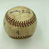 Mickey Lolich Signed Career Win No. 61 Final Out Game Used Baseball Beckett COA