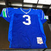 Rick Mirer Signed Authentic 1990's Seattle Seahawks Game Model Jersey JSA COA