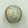 1920's-1940's NY Yankees Legends 1948 Old Timers Day Signed Baseball JSA COA