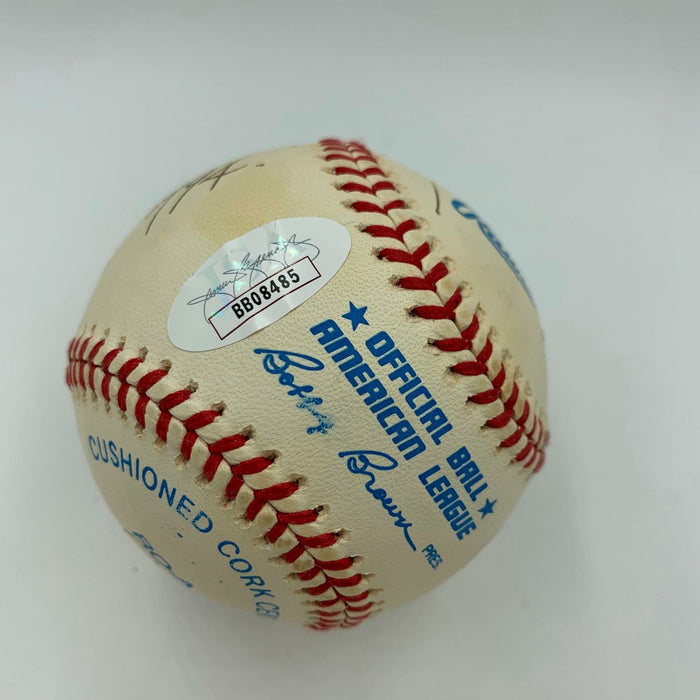 The Bee Gees Band Signed Baseball Entire Family With 7 Signatures JSA COA