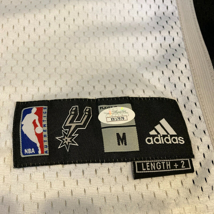 Tim Duncan Signed Authentic Adidas San Antonio Spurs Game Model Jersey JSA COA