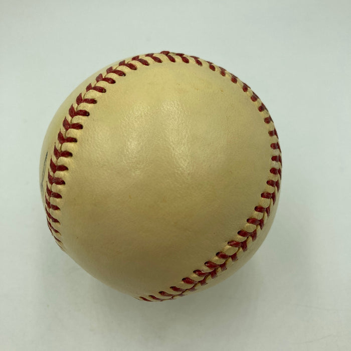Jackie Robinson Rookie Signed 1940's National League Frick Baseball JSA COA