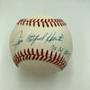 Jim Catfish Hunter "1974 Cy Young" Signed Inscribed American League Baseball JSA