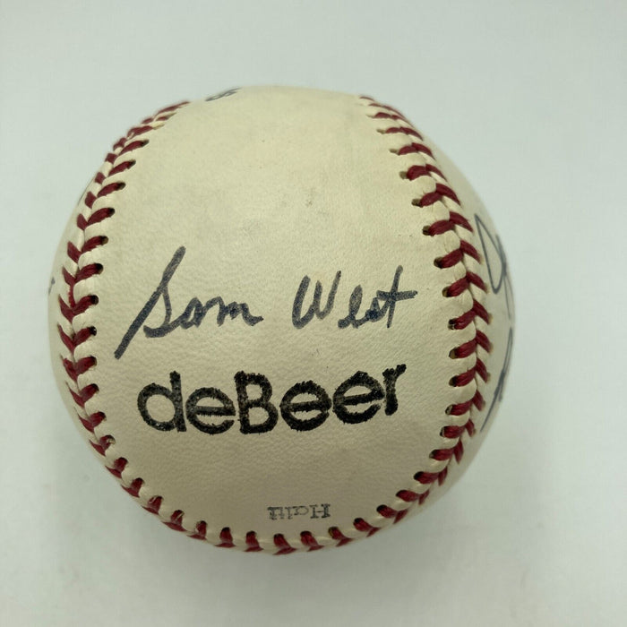 1933 Inaugural First Ever All Star Game Team Signed Baseball With JSA COA