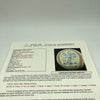 Derek Jeter Mariano Rivera Pre Rookie 1995 Columbus Clippers Signed Baseball JSA