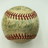 Rickey Henderson 1979 Oakland A's Rookie Team Signed American League Baseball