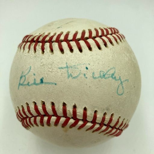 Bill Dickey First Old Timers Banquet Signed American League Baseball PSA DNA COA