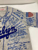 The Finest Brooklyn Dodgers Multi Signed Jersey 98 Sigs! Sandy Koufax JSA COA