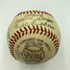 Beautiful Honus Wagner 1942 Pittsburgh Pirates Team Signed Baseball Beckett COA