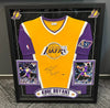 Kobe Bryant "1997 Dunk Champ" Signed Los Angeles Lakers Jersey Framed Panini COA