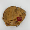 Johnny Bench Signed Rawlings Game Model Baseball Glove Mitt JSA COA