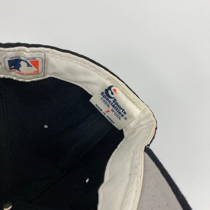 Willie Mays Signed Vintage San Francisco Giants Baseball Hat Beckett COA