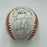 1988 New York Mets Team Signed National League Baseball With Gary Carter