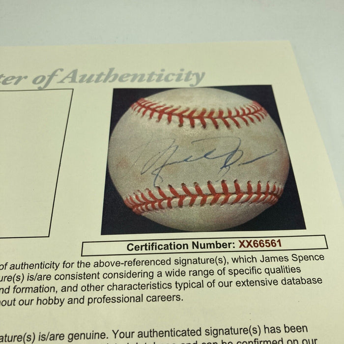 Michael Jordan Signed 1994 Official National League Baseball JSA COA Auto