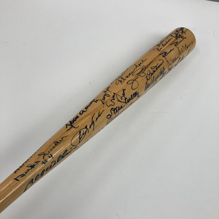 Hall Of Fame Multi Signed Bat Willie Mays Sandy Koufax Roy Campanella (43) PSA