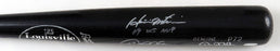 Derek Jeter 2000 World Series MVP Hideki Matsui 2009 MVP Signed Bat Steiner COA