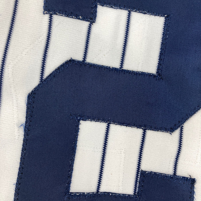 Joe Pepitone Signed 1981 Game Used New York Yankees Jersey Beckett Certified