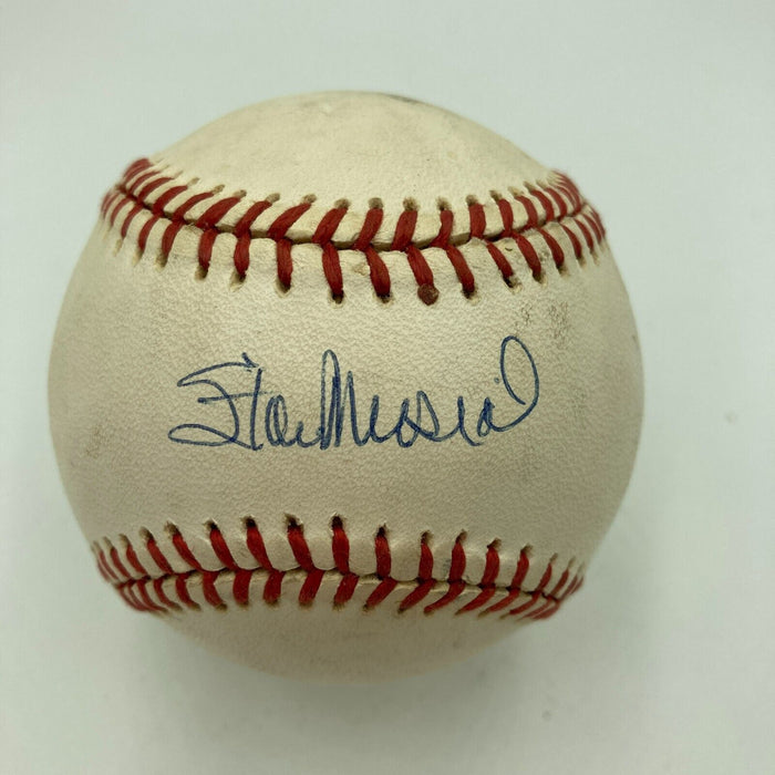 Stan Musial Signed Official National League Baseball JSA COA