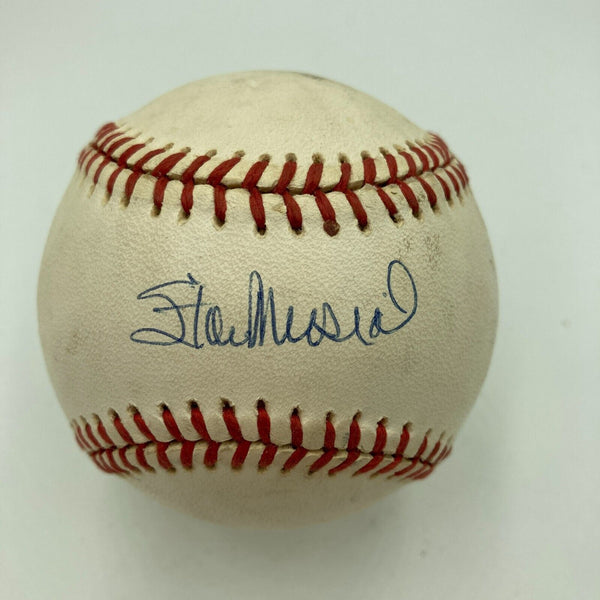 Stan Musial Signed Official National League Baseball JSA COA