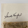 Sandy Koufax Signed 1972 Hall Of Fame Induction Envelope JSA Certified