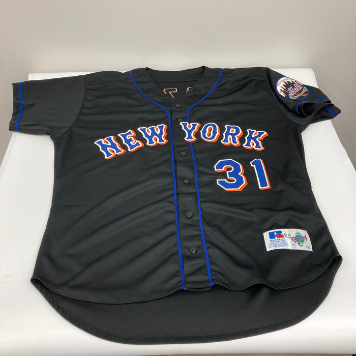 Mike Piazza Game Issued New York Mets Russell Jersey
