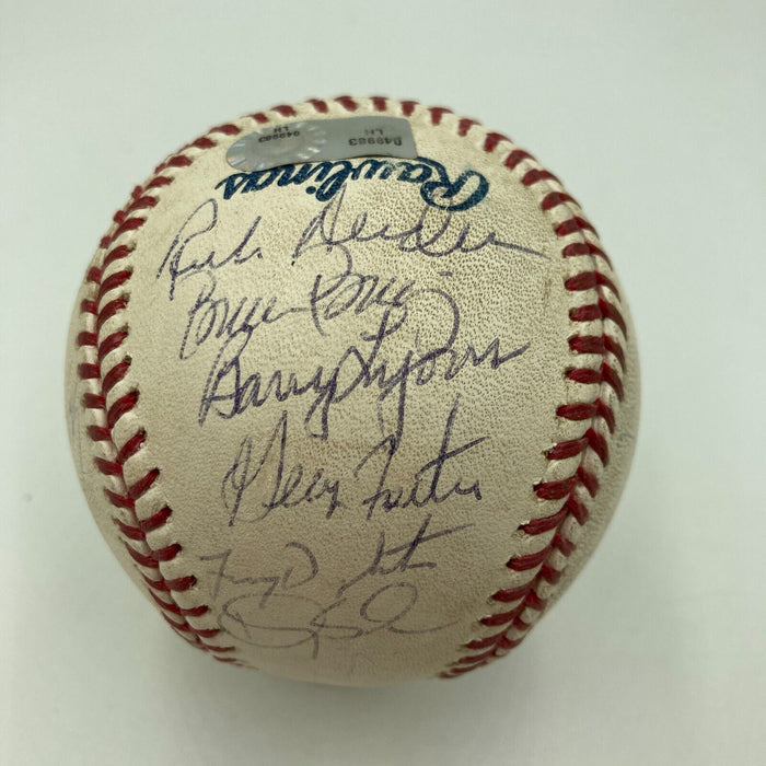 1986 New York Mets World Series Champs Team Signed Game Used Baseball MLB Holo