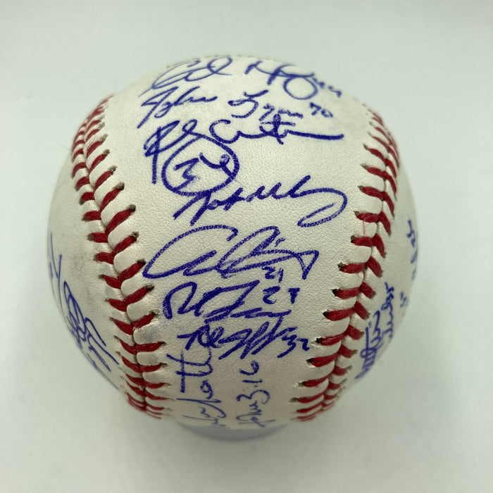2013 St. Louis Cardinals NL Champs Team Signed World Series Baseball JSA COA