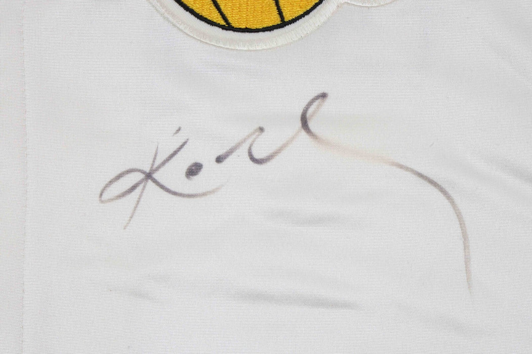 Kobe Bryant Signed Game Used 2002-03 Los Angeles Lakers Warm Up Suit PSA & JSA