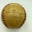 1946 Cleveland Indians Team Signed Official American League Harridge Baseball