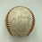 1972 Oakland A's Athletics World Series Champs Team Signed Baseball JSA COA