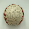 1972 Oakland A's Athletics World Series Champs Team Signed Baseball JSA COA