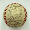 1984 Detroit Tigers World Series Champs Team Signed Baseball 30 Sigs JSA COA