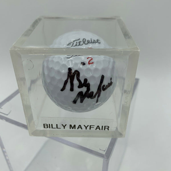 Billy Mayfair Signed Autographed Golf Ball PGA With JSA COA