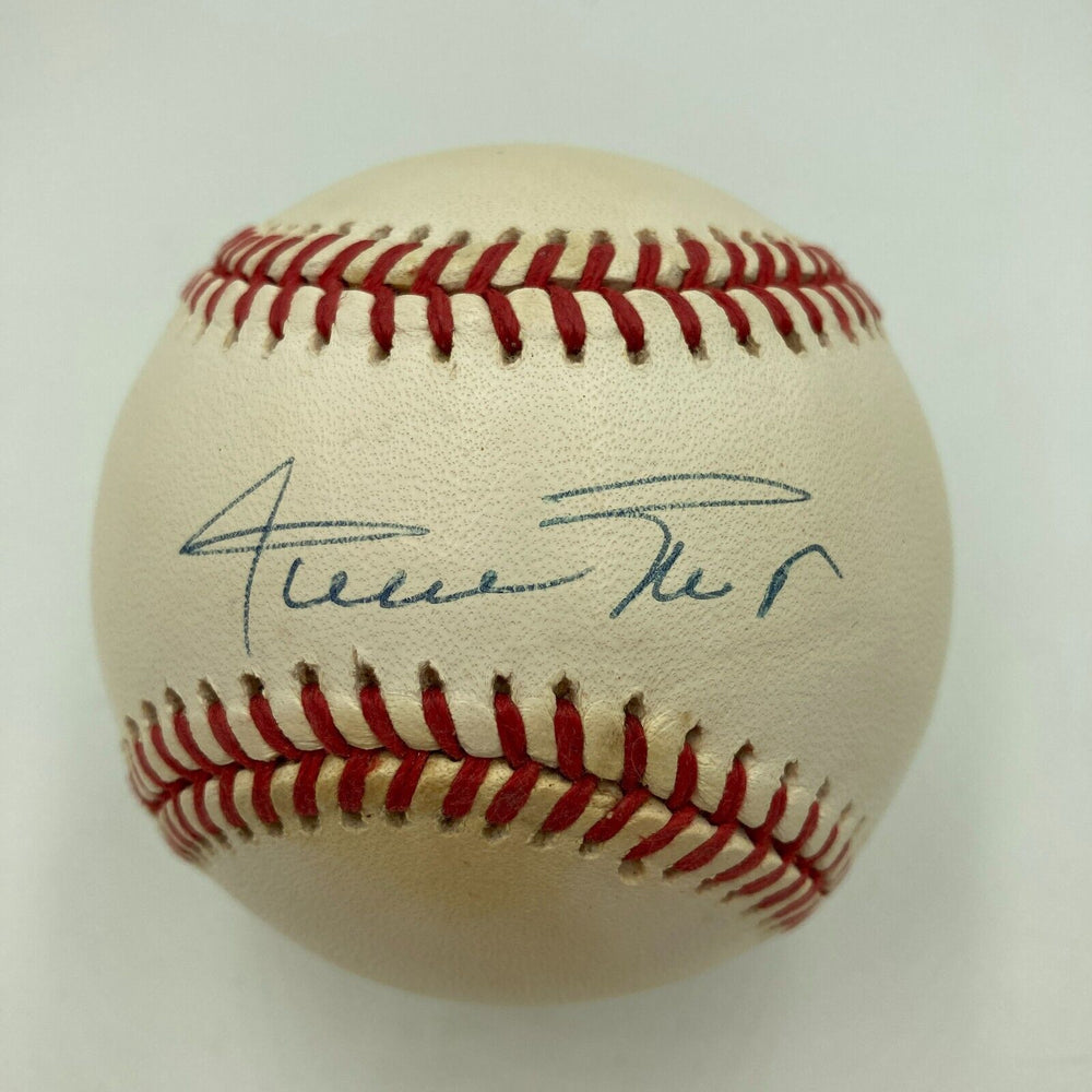 Willie Mays Signed Official National League Baseball JSA COA