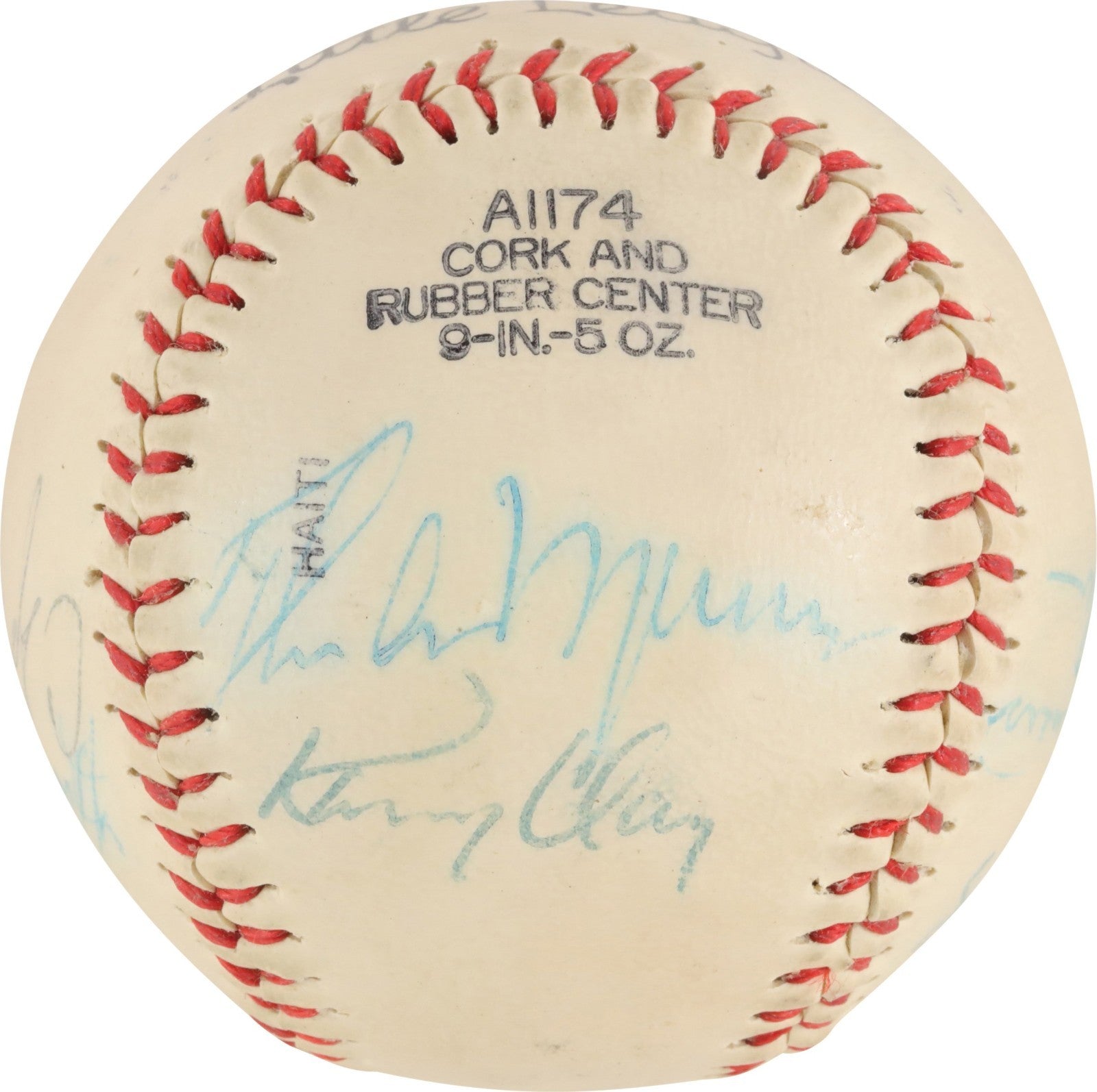 1978 New York Yankees World Series Champs Team Signed Baseball With Munson PSA