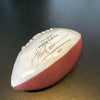 Harry Carson Signed "The Captain" Commemorative Football With JSA COA