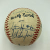 Mrs. Babe Ruth & Mrs. Lou Gehrig Yankees Legends Signed Baseball JSA COA