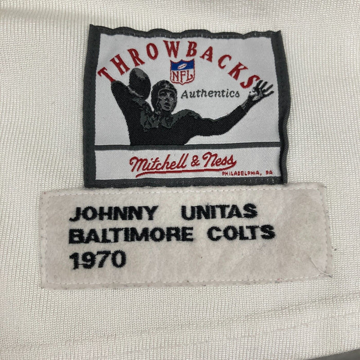 NFL Hall Of Fame Quarterbacks Multi Signed Mitchell & Ness Jersey 40 Sigs JSA