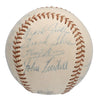 1947 New York Yankees World Series Champs Team Signed Baseball JSA COA