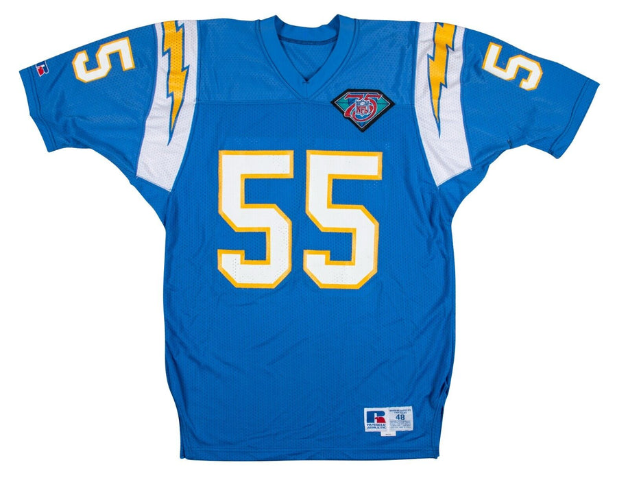 Junior Seau Signed San Diego Chargers Game Model Jersey Beckett COA