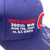 Greg Maddux 300th Win Signed Authentic Chicago Cubs Hat MLB Authentic Hologram