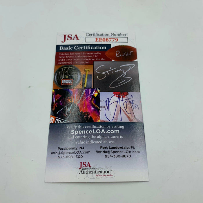 Matt Hardy Single Signed Autographed Baseball WWE Wrestling With JSA COA