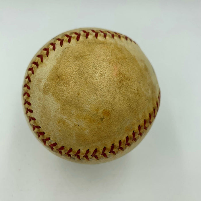 Earliest Known Joe Dimaggio 1937 Single Signed Baseball To His Wife JSA COA