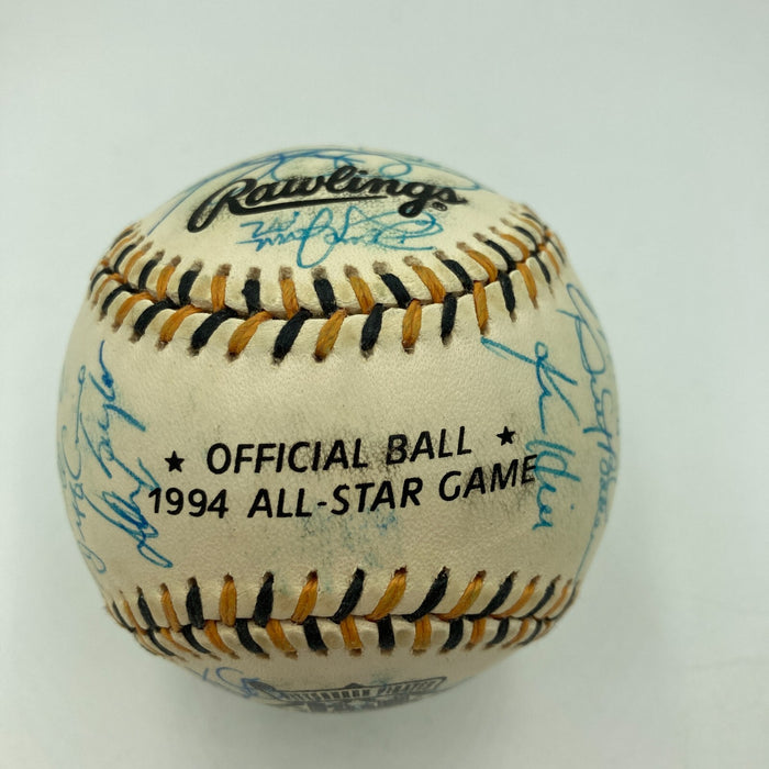 1994 All Star Game National League Team Signed Baseball Barry Bonds PSA DNA COA