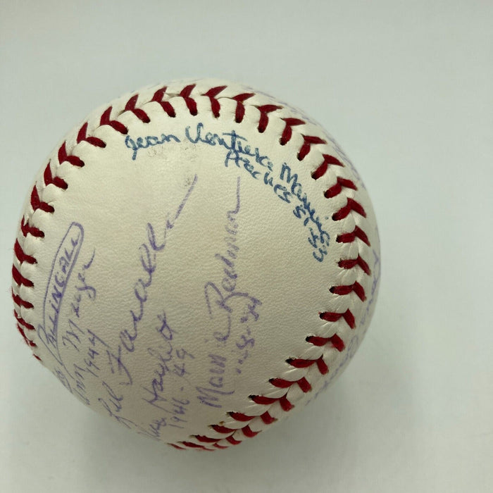 Rare A League Of Their Own AAGPBL  Multi Signed Baseball 23 Signatures